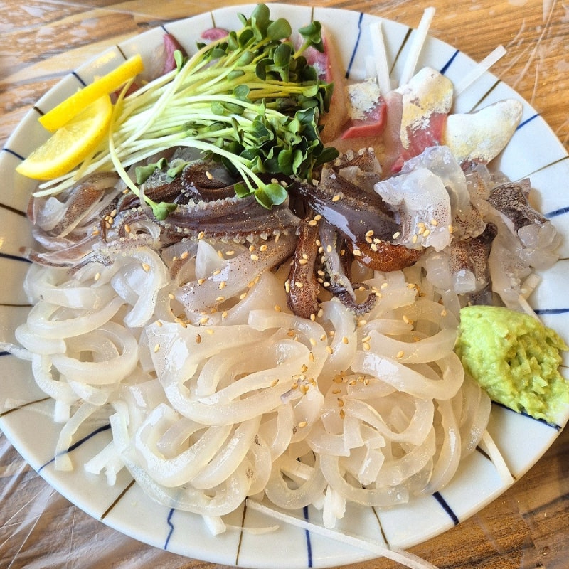 [강릉] 경포대 경포 해변 횟집 추천 오징어회 맛집 '피쉬맨대게횟집'