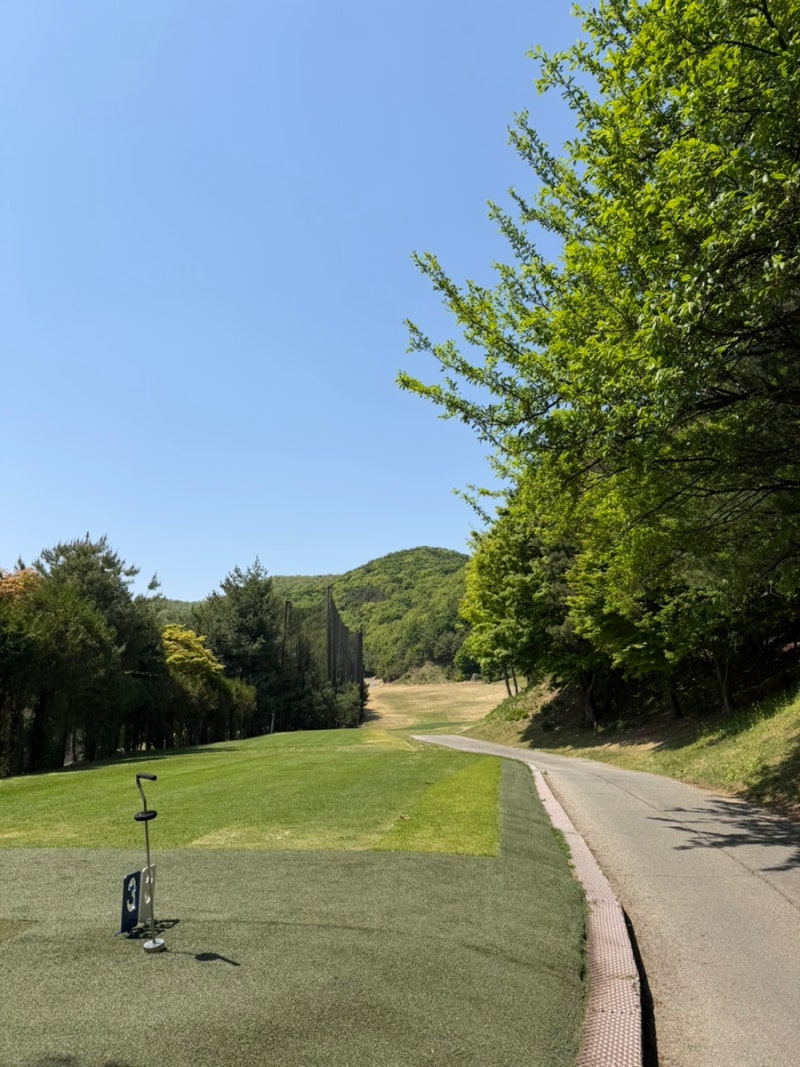 골프존카운티 안성W 골프장 2부 라운드 후기(코스난이도, 그린, 그늘집)