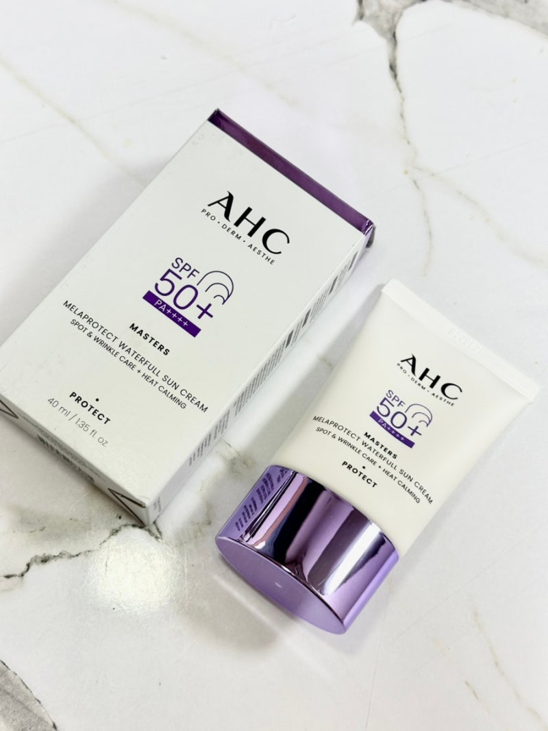 AHC 마스터즈 멜라 프로텍트 워터풀 선크림 후기 [2통째 찐사용후기]
