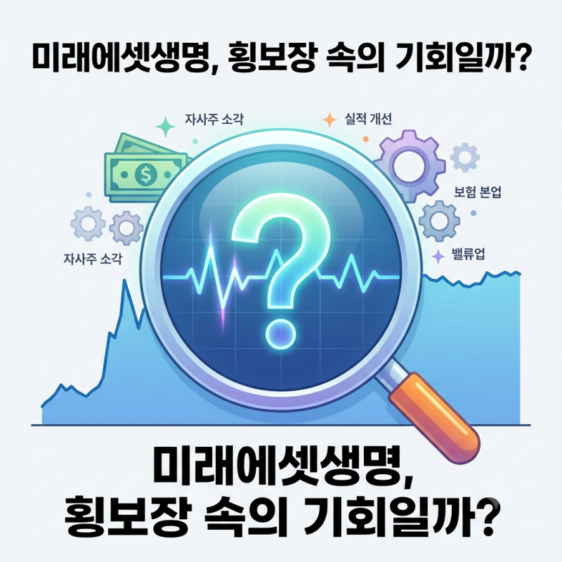미래에셋생명 주가 전망 횡보장 대응과 자사주 소각 실적 체크포인트