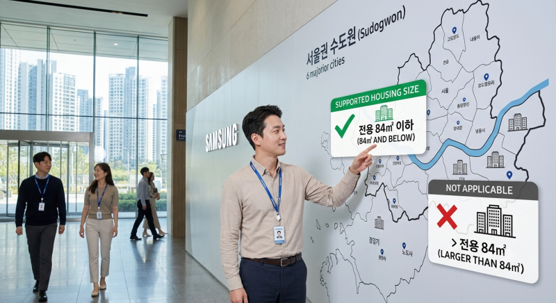 삼성전자 사내 대출(5억) 조건 변경, 수도권 국평 이하 제한과 시장에 미칠 영향