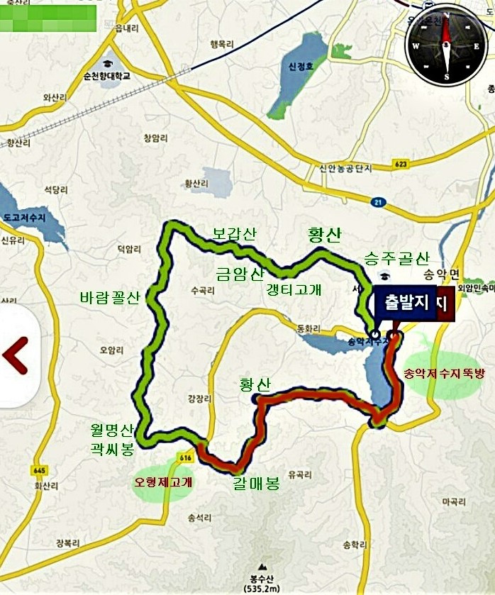 승주골산 사진 2