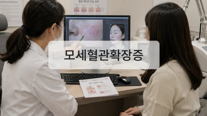 모세혈관확장증 원인부터 레이저 치료까지 꼭 알아야 할 모든 것