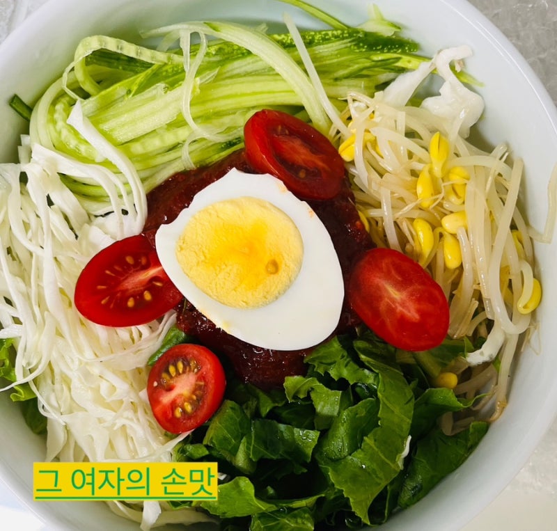 쫄면 - 쫄면레시피 - 쫄면양념 - 쫄면삶는시간