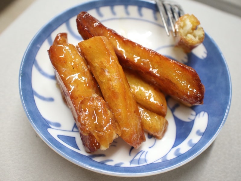 편의점신상 GS25 달콤바사삭 고구마맛탕 일본 맛탕이랑 맛 비교