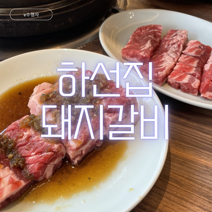 부산 돼지갈비 맛집 해운대 하선집 숯불돼지갈비 전문점 현지인 추천 맛집