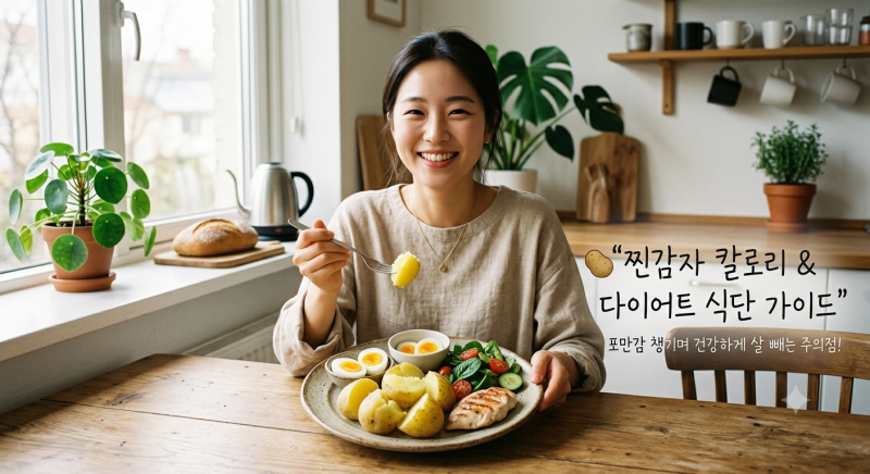찐감자 칼로리와 다이어트 식단으로 활용할 때 주의할 점
