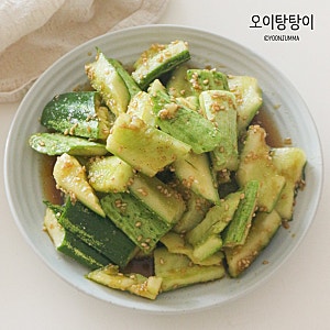 정호영 일본 오이탕탕이 레시피 간장 오이무침 만들기