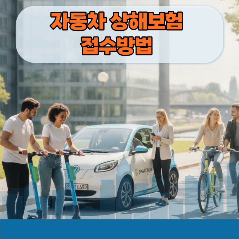 교통사고 후 자상 대인배상 차이점과 모바일 자동차 상해보험접수 3분 완성 가이드
