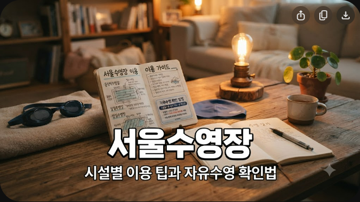 [서울 수영장 시설별 이용 팁과 자유수영 확인법]