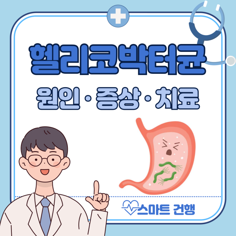 헬리코박터균 증상, 제균 치료, 검사 방법 : 전염, 원인