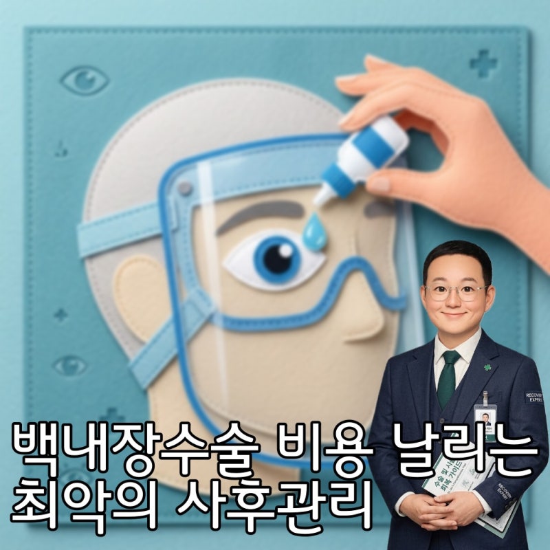 백내장 수술 후 세수 시기 안약 넣는 법, '이것' 모르면 재수술 위험?