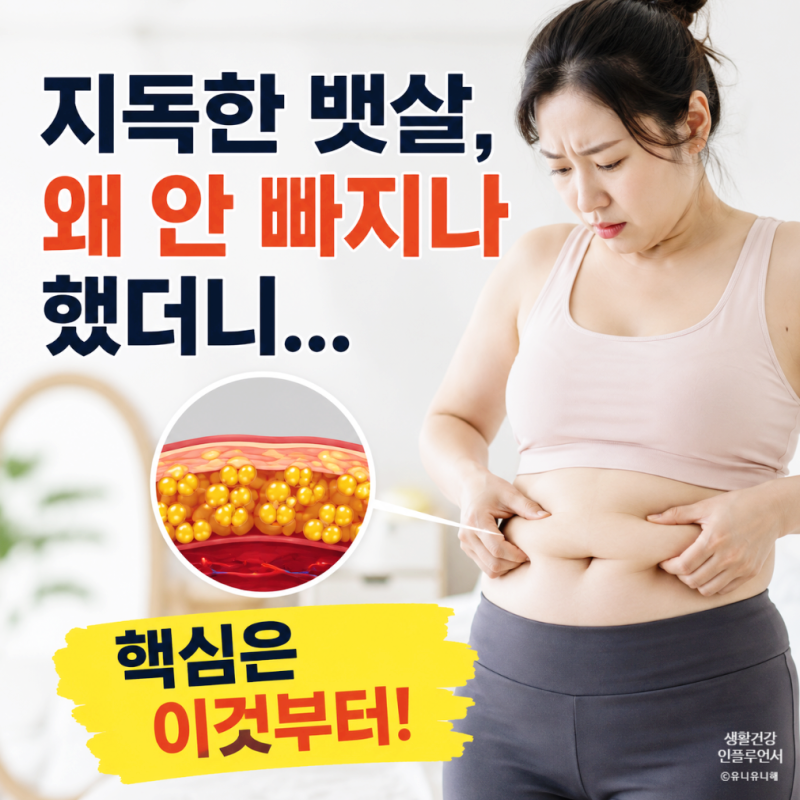 체지방 줄이는 법, 내장지방 빼는법부터 시작해야 뱃살빼는법도 쉬워져요!