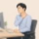 고개를 숙이지 않아도 목이 아플 수 있다