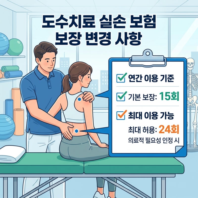 도수치료·체외충격파 실손보험 횟수 제한, 2026년 변경내용 정리