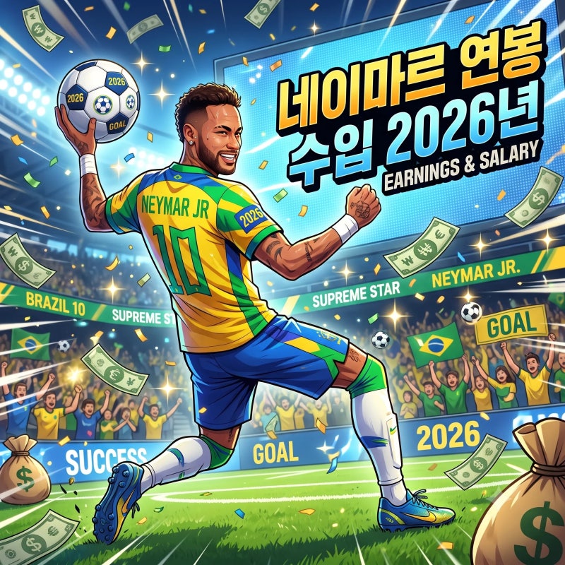네이마르 연봉 2026년 수입 2200억 포기하고 연봉 99% 삭감