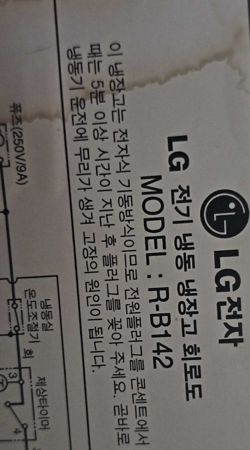 엘지,엘지전자,냉장고,구형,LG전자,꽤 오래된듯,전기 냉동 냉장고,올드한 표현,의정부시에서 ....