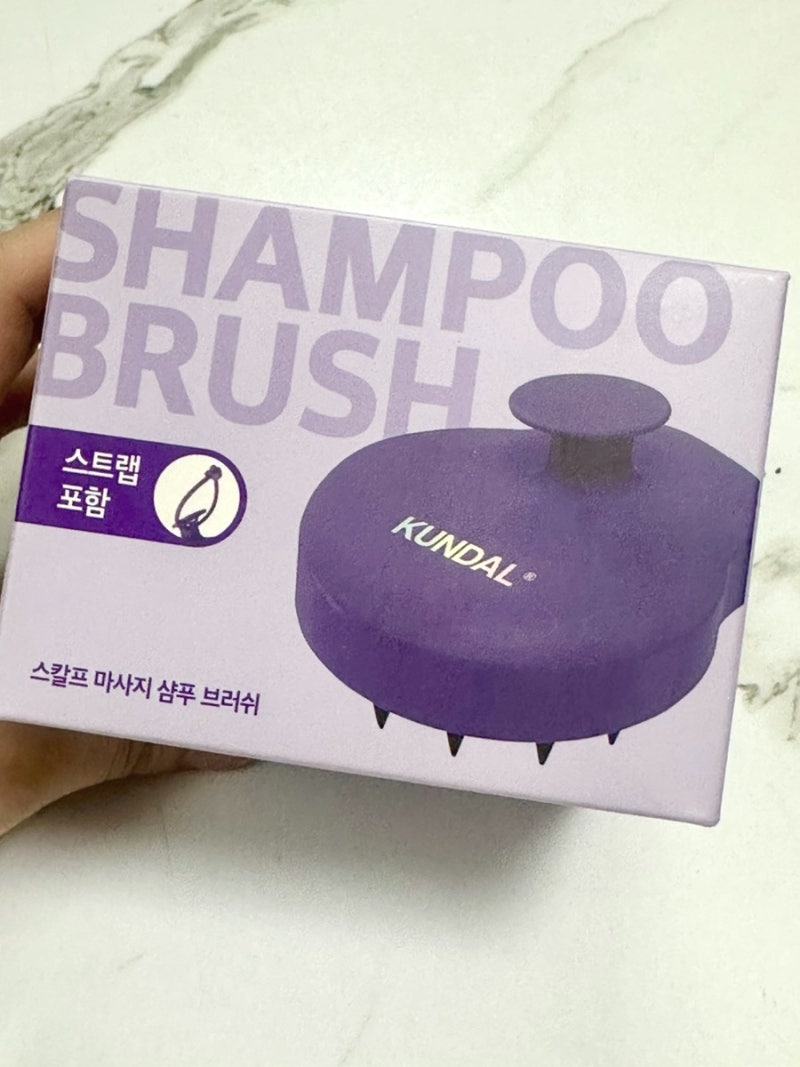 쿤달 스칼프 마사지 샴푸 브러쉬 후기 [샤워루틴 필수템{