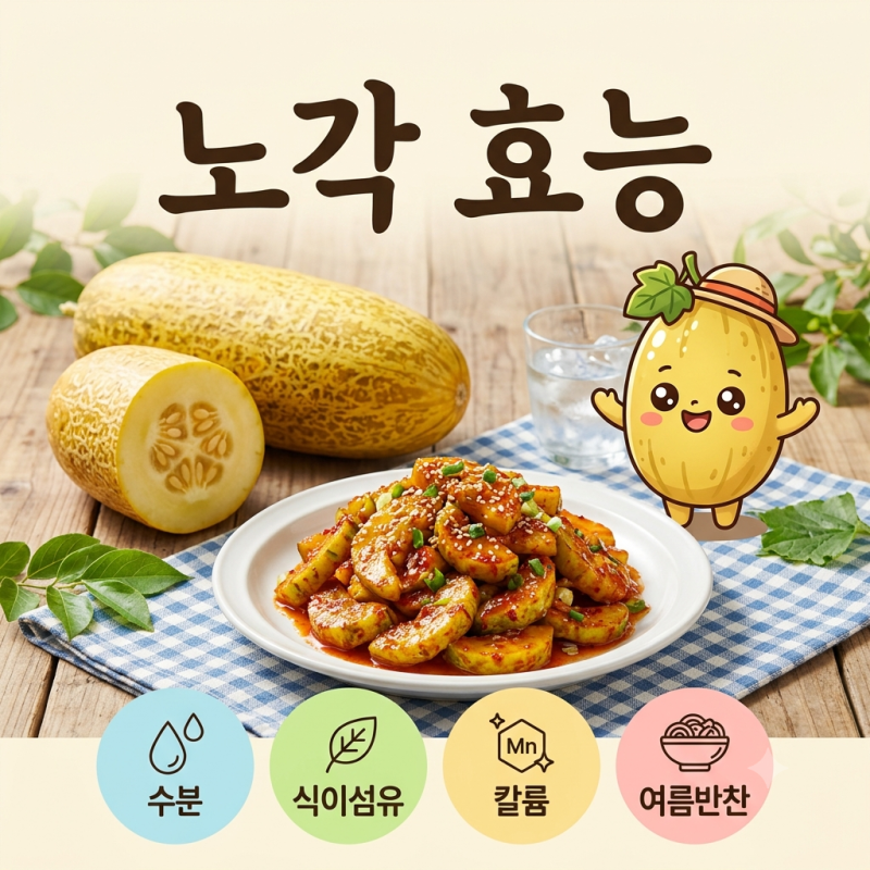 노각 효능과 손질법, 일반 오이와의 차이 및 섭취 시 주의사항