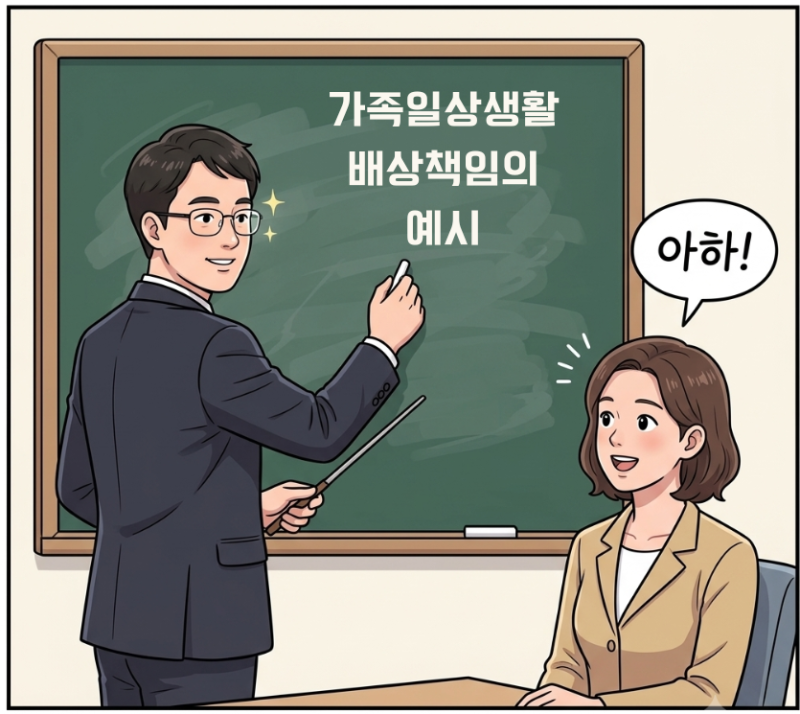가족일상생활배상책임의 예시