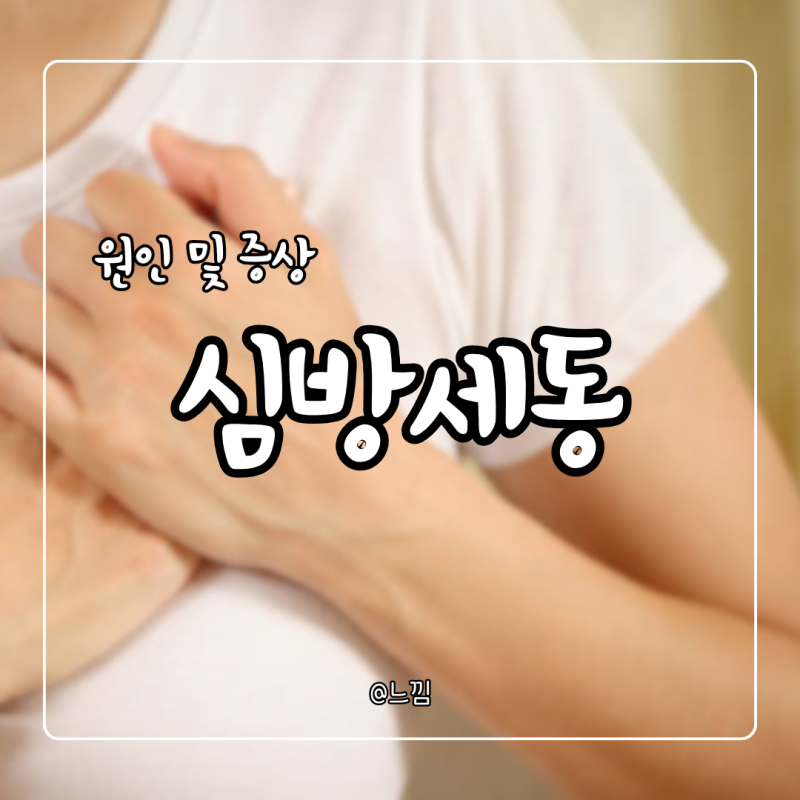 심방세동 증상 치료 원인 심전도