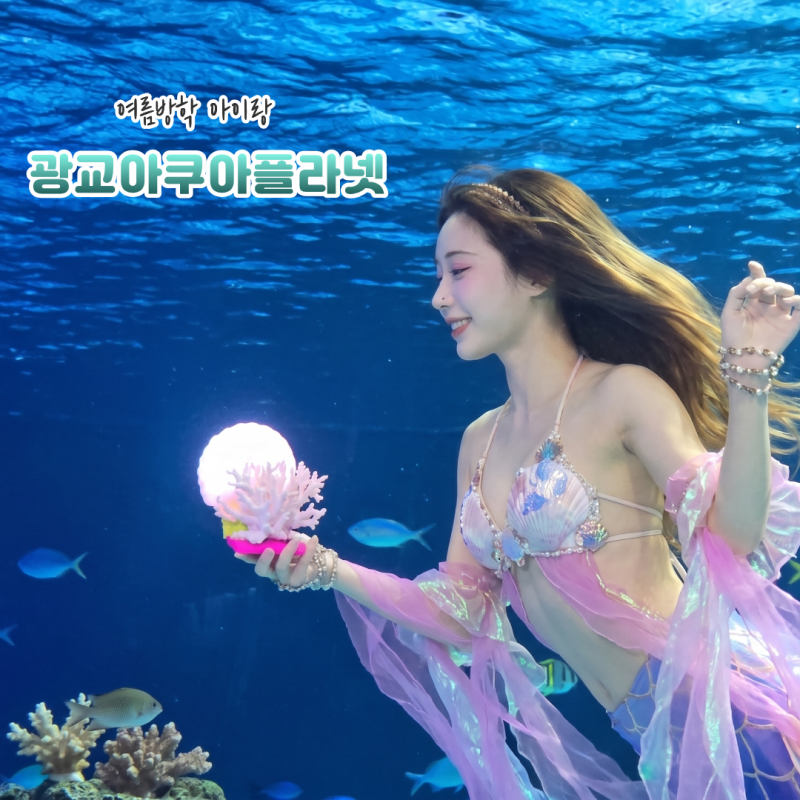 7월 경기도 수원 가볼만한곳 실내 놀거리, 광교 아쿠아플라넷