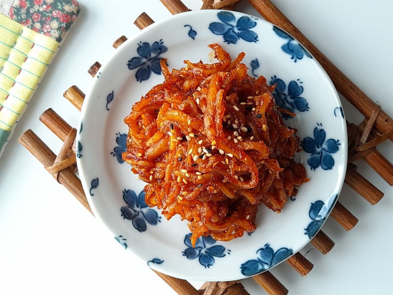 고추장 일미무침 부드러운 진미채볶음 레시피