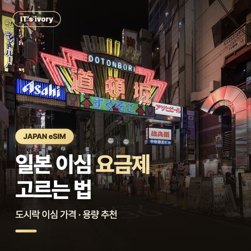 일본 이심 도시락 요금제 고르는 법 가격 추천 (2026)