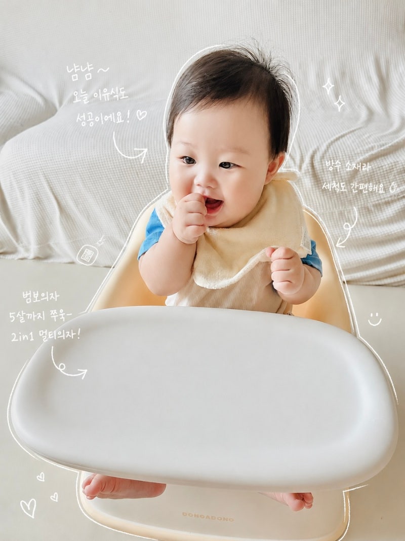 당근 필요없는 범보의자 도노도노 이유식 부스터 부터 아기소파 까지