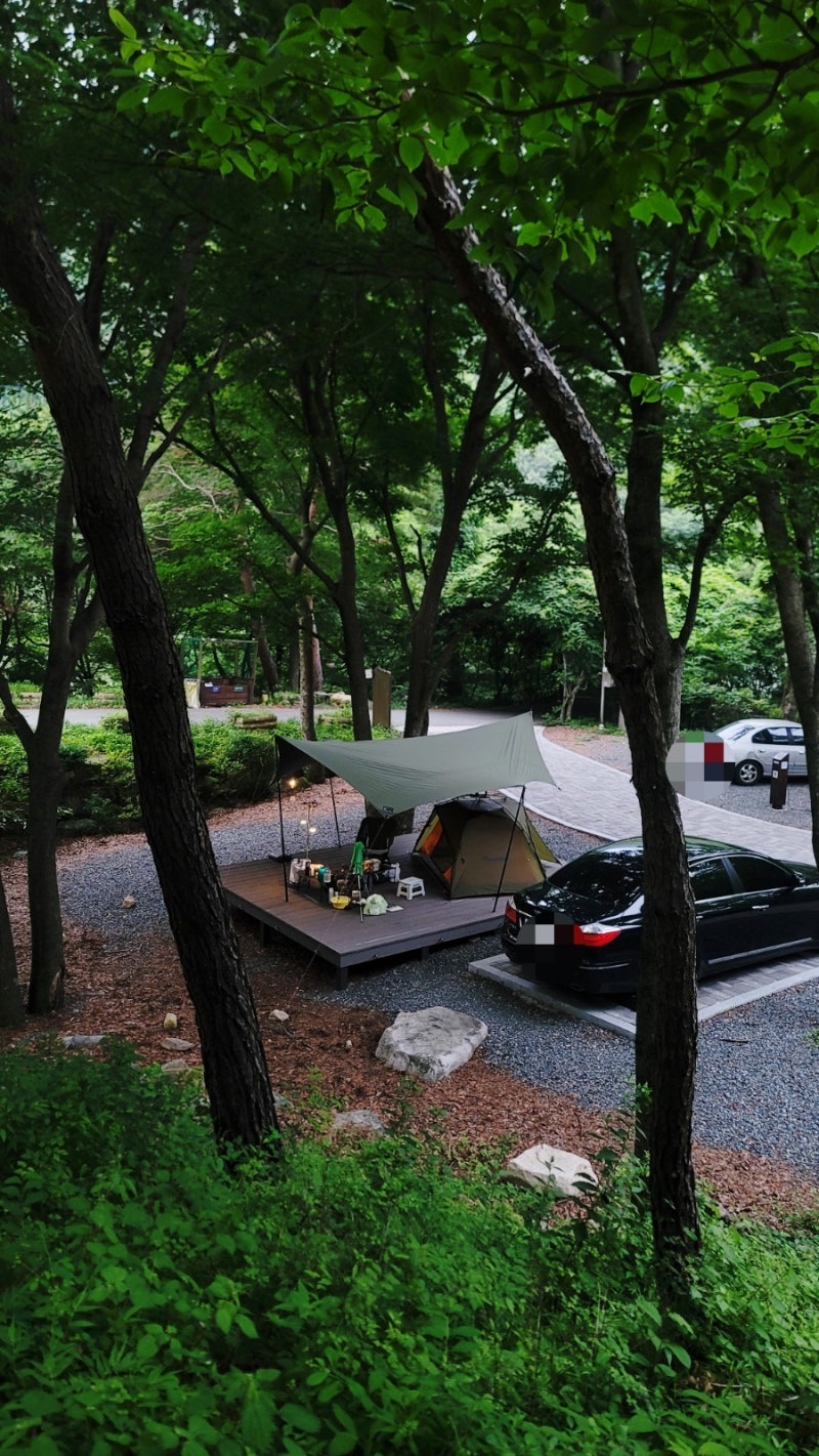 070 운문산자연휴양림(26.7.4~7.5) 우중캠핑 실패