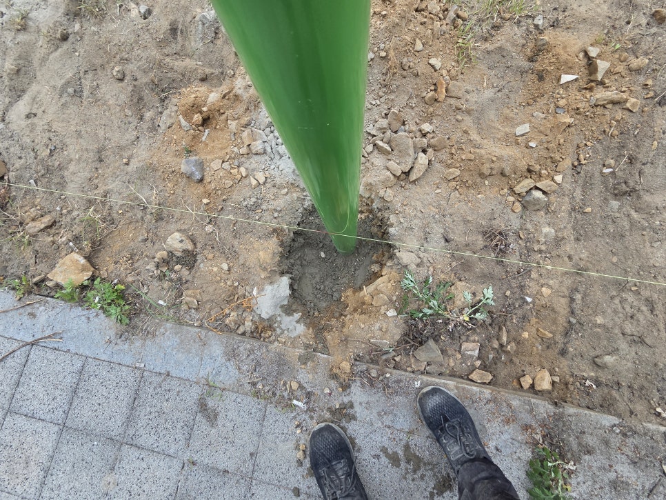 평택고덕휀스 상가 건물 불법주차 무단쓰레기 배출 단속 펜스 시공 설치
