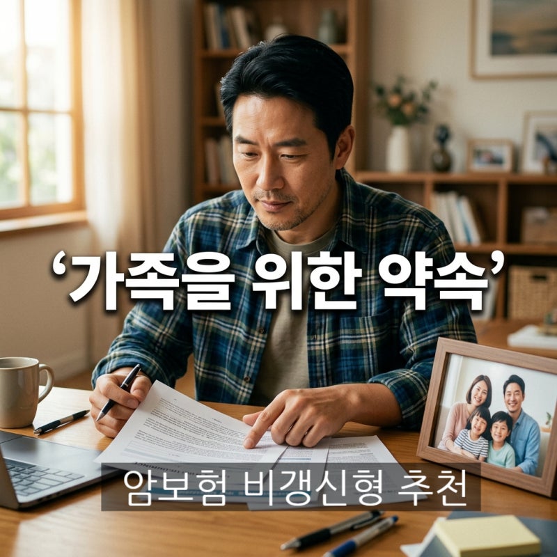 ️ 암보험 비갱신형 추천, 20년 납 90세 만기가 효율적인 이유