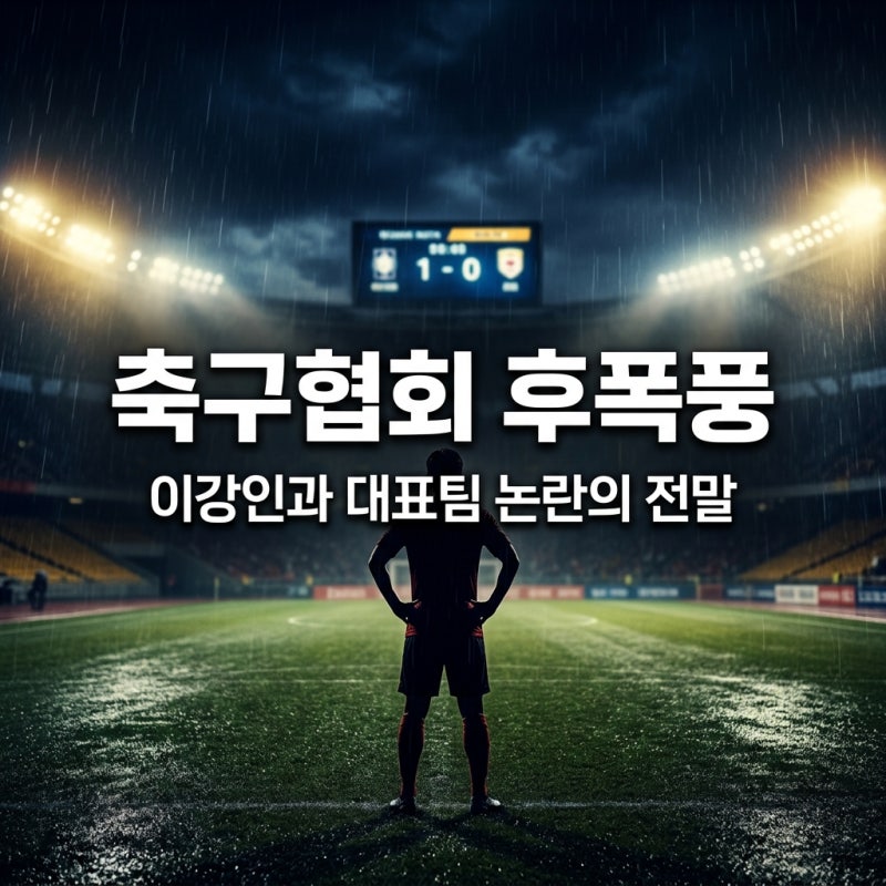 대한축구협회 월드컵 탈락 이후 이강인 선수와 대표팀을 둘러싼 논란의 전말