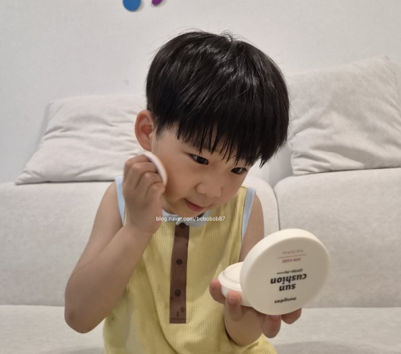 유아썬쿠션 추천! 매일 놀이터 가는 6세 아이 몽디에스 어린이썬쿠션 후기