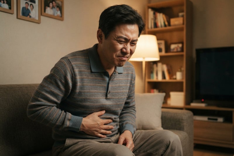 배에가스차는이유 배에가스빼는법 복부팽만감 줄이는 생활습관