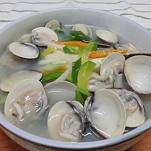 백합 조개 요리 백합 칼국수 맛있게 만드는 법 생합 조개 칼국수 레시피