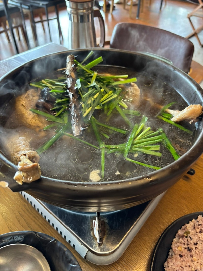 [대구 맛집] 맛있고 분위기도 좋은 팔공산백숙 능이한방토종닭백숙 복날 맛집 추천 칼국수 ....