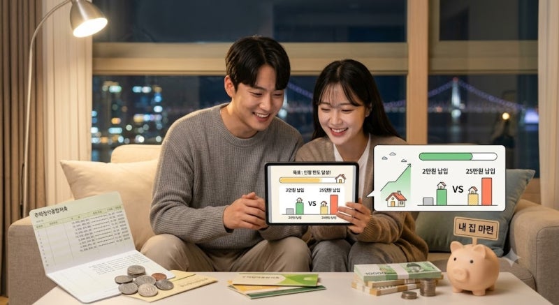 [주택청약 완벽정리] '주택청약종합저축'통장 매달 얼마씩 넣어야 할까? 공공 vs 민영 맞춤형 ....
