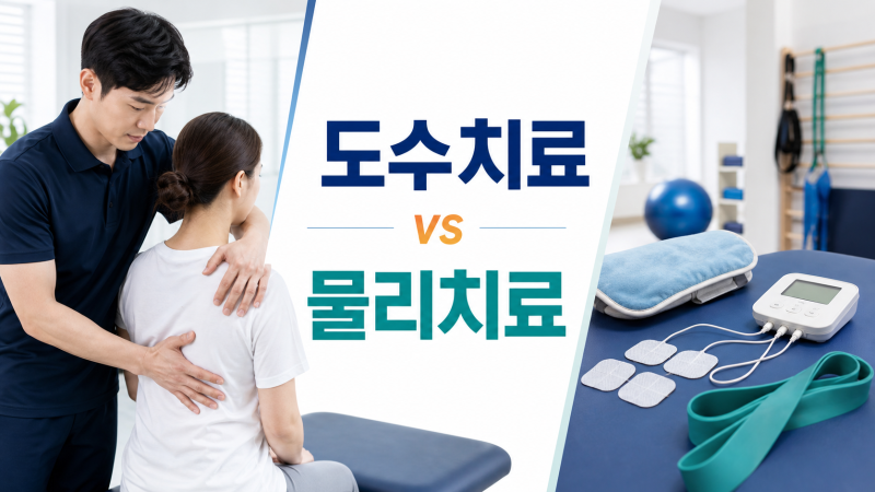 도수치료와 물리치료 차이, 어떤 치료가 나에게 맞을까?