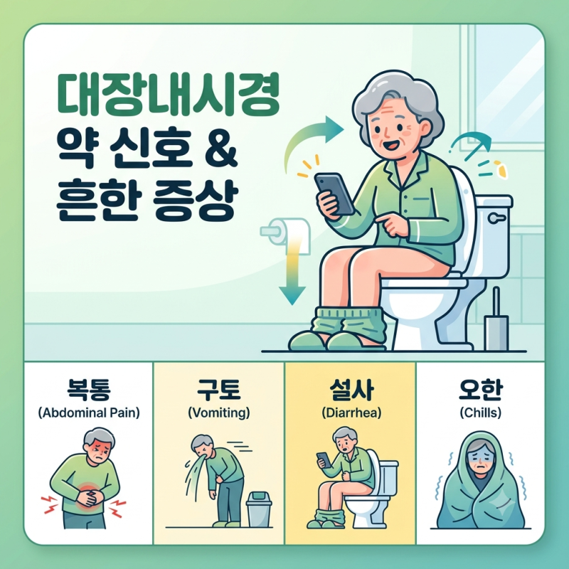 대장내시경 약 복용 후 신호 & 흔한 증상(복통, 구토 등) 및 대처법