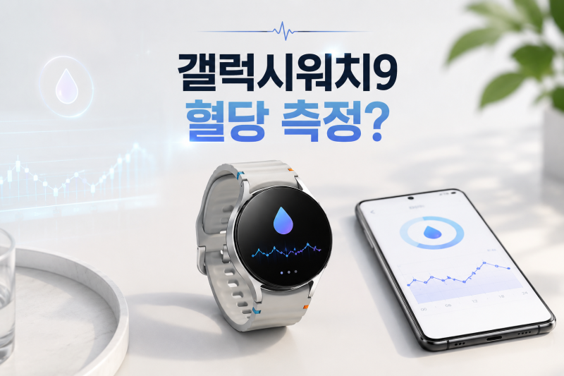 갤럭시워치9 혈당 측정기능 기대해도 될까? 현재 확인된 내용 정리