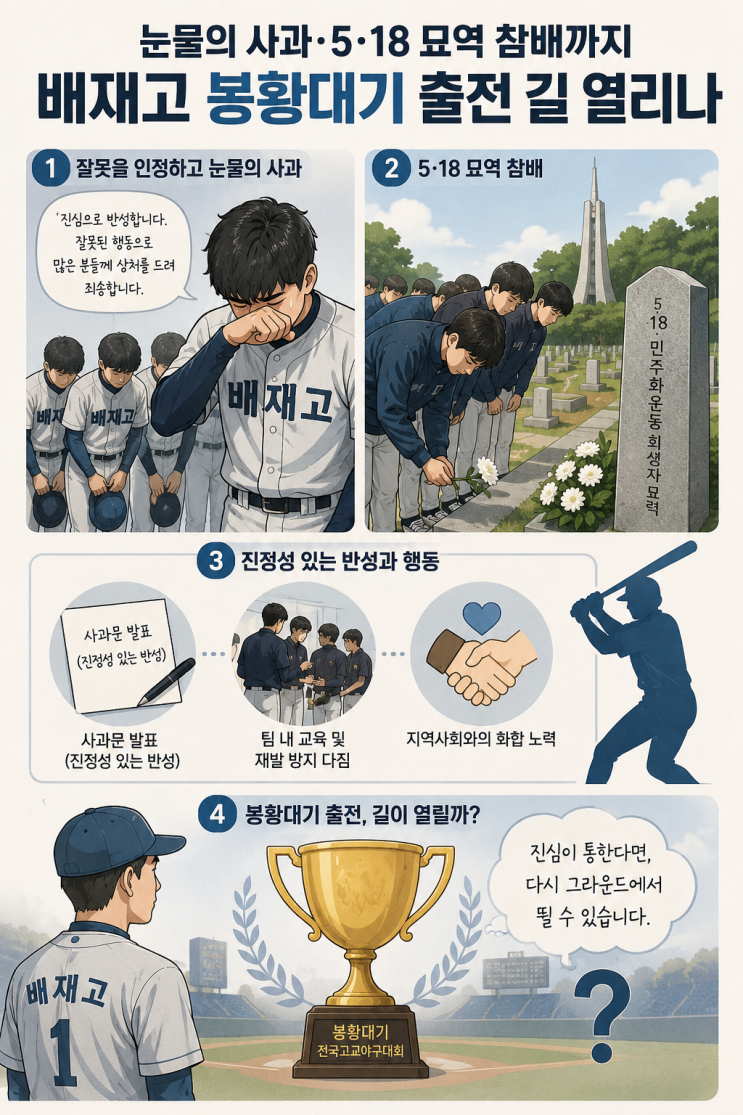<b>배재고 재심</b> 8일까지, 봉황대기 출전 가능해지는 조건과 절차... 