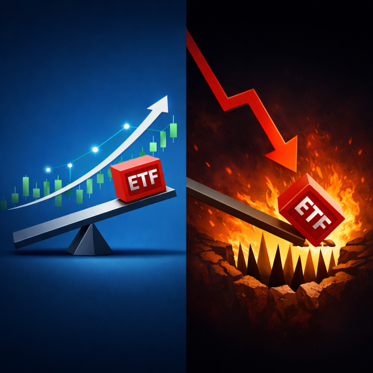 <b>레버리지 ETF</b>의 달콤한 유혹과 치명적인 위험성