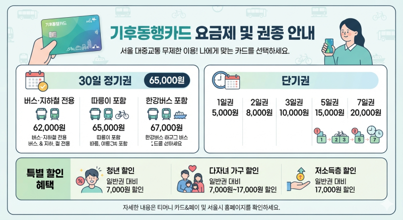 기후동행카드 종료와 K-패스로의 전환일정