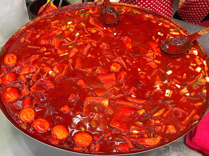 동래읍성 동래시장 부산 동래 맛집 파전 신가네 떡볶이