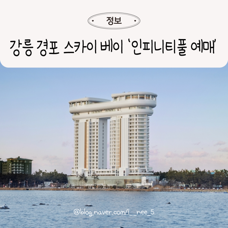 강릉 경포 스카이베이 인피니티 풀 & 사우나 이용권 예매 가격 할인 팁
