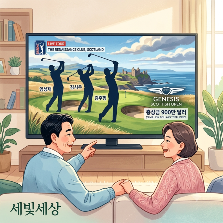 [PGA <b>골프</b>] "2026 제네시스... 김시우·<b>김주형</b> 등 한국 <b>선수</b> 출격... 