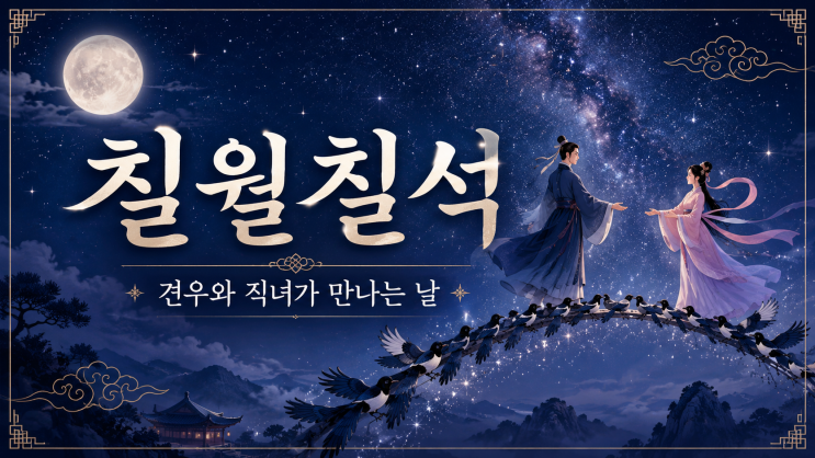 칠월 칠석은 언제일까? <b>견우와 직녀</b>