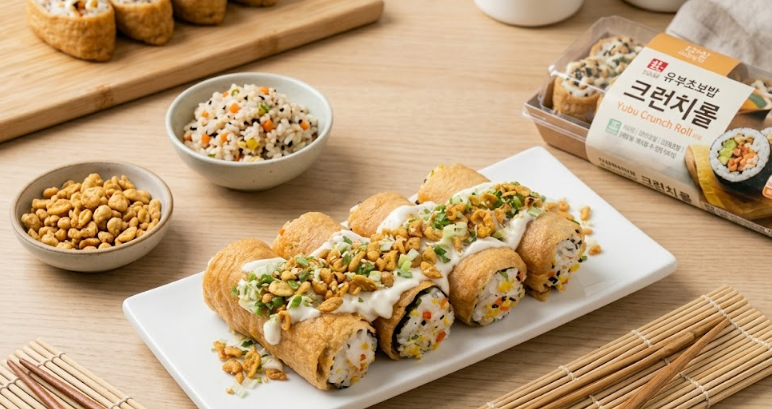 한성기업 돈쭐내기 4탄! 한성기업 크런치롤 유부초밥으로 맛있는 아이간식 만들기 레시피