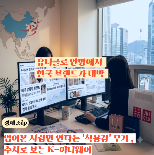 일본인들이 유니클로 대신 한국 속옷을 줄 서서 사는 뜻밖의 이유